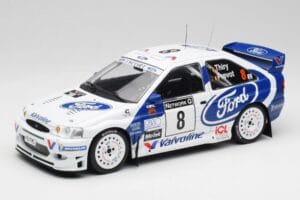 Ford Escort WRC #8 B. Thiry / S. Prevot RAC Rally 1998 IXO 1:18 18RMC170B Metalas