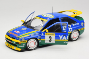 Ford Escort #3 Yacoo P. Bernardini / B. Occelli Rally Monte Carlo 1996 Winner UT Models 1:18 180968203 Metalas - nuotrauka 2 iš 8