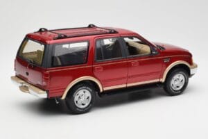 Ford Expedition Eddie Bauer Raudonas Metalinis UT Models 1:18 22711 Metalas - nuotrauka 3 iš 8