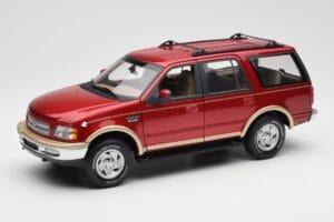 Ford Expedition Eddie Bauer Raudonas Metalinis UT Models 1:18 22711 Metalas