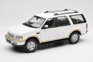 Ford Expedition Eddie Bauer Baltas UT Models 1:18 22712 Metalas