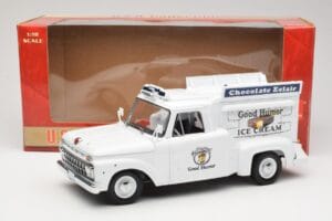 Ford F-100 Good Humor Ice Cream Sun Star 1:18 1288 Metalas - nuotrauka 8 iš 8