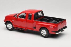 Ford F-150 Flareside SuperCab Raudonas Mira 1:18 6217 Metalas - nuotrauka 7 iš 8