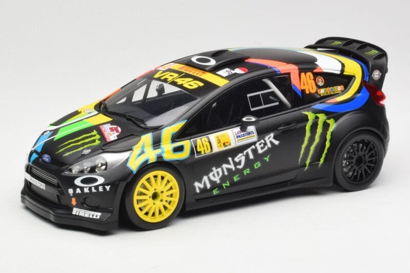 Ford Fiesta RS WRC #46 V. Rossi / C. Cassina Winners Monza Rally Show 2012 Minichamps 1:18 151120846 Metalas