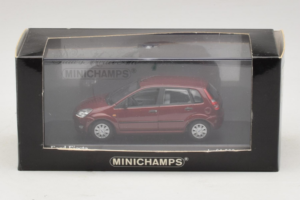 Ford Fiesta Mk5 Raudonas Metalinis Minichamps 1:43 400081101 Metalas - nuotrauka 4 iš 4