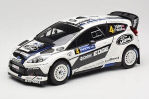 Ford Fiesta RS WRC #4 H. Solberg / C. Patterson Ford Rally Team Rally Finland 2012 Minichamps 1:18 151120804 Metalas
