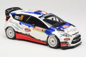 Ford Fiesta RS WRC #11 B. Bouffier / X. Panseri Rally Monte Carlo 2014 Minichamps 1:18 151140811 Metalas - nuotrauka 4 iš 6