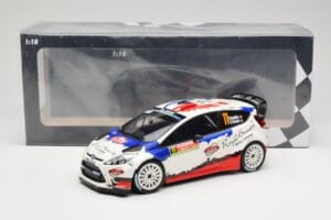 Ford Fiesta RS WRC #11 B. Bouffier / X. Panseri Rally Monte Carlo 2014 Minichamps 1:18 151140811 Metalas - nuotrauka 6 iš 6