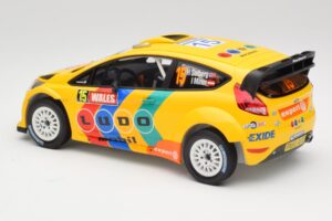 Ford Fiesta RS WRC #15 H. Solberg / I. Minor Stobart Wales Rally GB 2011 Minichamps 1:18 151110815 Metalas - nuotrauka 5 iš 6