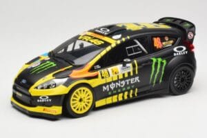 Ford Fiesta RS WRC #46 V. Rossi / C. Cassina 2nd Place Monza Rally Show 2013 Minichamps 1:18 151130846 Metalas