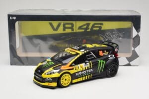 Ford Fiesta RS WRC #46 V. Rossi / C. Cassina 2nd Place Monza Rally Show 2013 Minichamps 1:18 151130846 Metalas - nuotrauka 6 iš 6