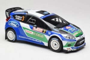 Ford Fiesta WRC #3 J-M. Latvala / M. Anttila Rally Great Britain Winner 2012 Minichamps 1:18 151120803 Metalas - nuotrauka 4 iš 6