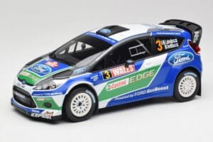 Ford Fiesta WRC #3 J-M. Latvala / M. Anttila Rally Great Britain Winner 2012 Minichamps 1:18 151120803 Metalas