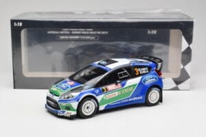 Ford Fiesta WRC #3 J-M. Latvala / M. Anttila Rally Great Britain Winner 2012 Minichamps 1:18 151120803 Metalas - nuotrauka 6 iš 6