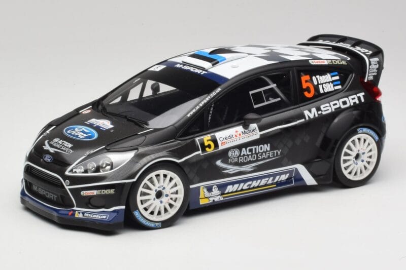 Ford Fiesta WRC #5 O. Tanak / R. Sikk Rally France 2012 Minichamps 1:18 151120805 Metalas