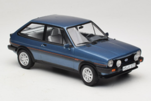 Ford Fiesta XR2 Mk1 Blue Metallic Norev 1:18 182744 Metalas - nuotrauka 4 iš 6