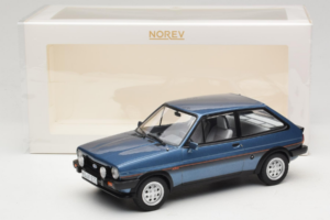 Ford Fiesta XR2 Mk1 Blue Metallic Norev 1:18 182744 Metalas - nuotrauka 6 iš 6