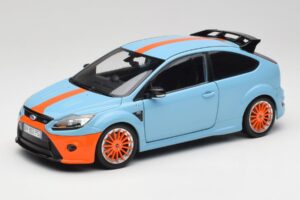 Ford Focus RS LM Classic Edition Gulf 1968 Ford GT40 Tribute Minichamps 1:18 100080068 Metalas