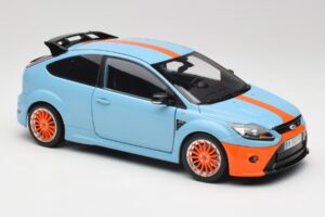 Ford Focus RS LM Classic Edition Gulf 1968 Ford GT40 Tribute Minichamps 1:18 100080068 Metalas - nuotrauka 6 iš 8