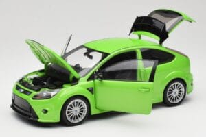 Ford Focus RS Mk2 Green Metallic Minichamps 1:18 100080001 Metalas - nuotrauka 2 iš 8