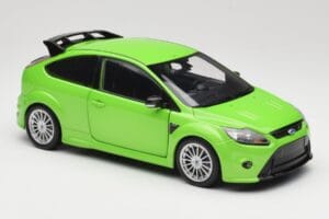 Ford Focus RS Mk2 Green Metallic Minichamps 1:18 100080001 Metalas - nuotrauka 6 iš 8