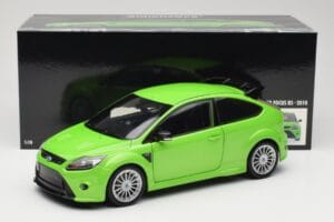 Ford Focus RS Mk2 Green Metallic Minichamps 1:18 100080001 Metalas - nuotrauka 8 iš 8