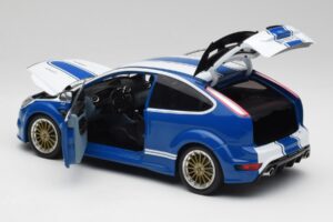 Ford Focus RS Mk2 LM Classic Mėlynas Capri RS2600 Tribute Minichamps 1:18 100080072 Metalas - nuotrauka 5 iš 8