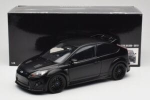 Ford Focus RS Mk2 Matte Black Minichamps 1:18 100080000 Metalas - nuotrauka 8 iš 8