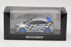 Ford Focus RS Mk2 Promo Blue Wheels Minichamps 1:43 FORD002 Metalas - nuotrauka 4 iš 4