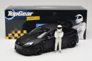 Ford Focus RS Mk2 RS500 Top Gear Matt Black Minichamps 1:18 519100800 Metalas - nuotrauka 8 iš 8
