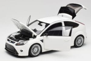 Ford Focus RS Mk2 Baltas Minichamps 1:18 100080002 Metalas - nuotrauka 2 iš 8
