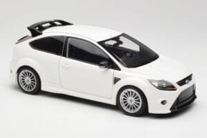 Ford Focus RS Mk2 Baltas Minichamps 1:18 100080002 Metalas - nuotrauka 6 iš 8