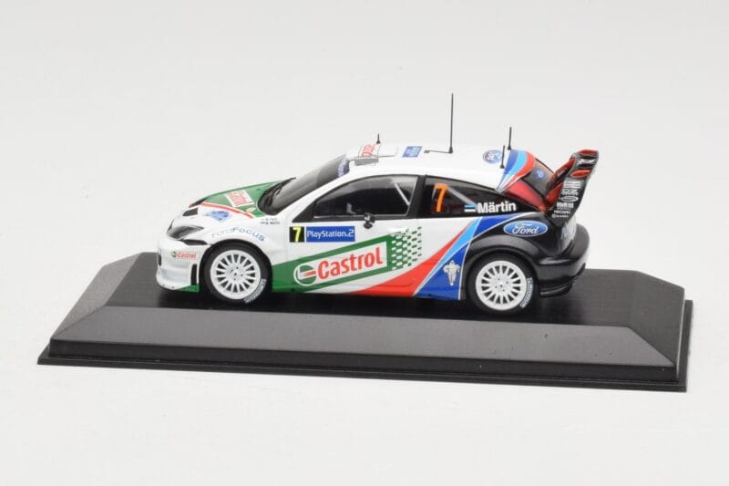 Ford Focus RS WRC #7 M. Martin / M. Park Winner Rally Catalunya 2004 Minichamps 1:43 400048497 Metalas
