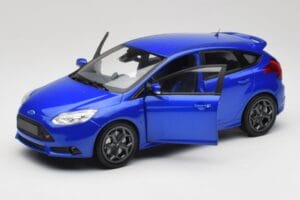 Ford Focus ST Mk2 Blue Metallic Minichamps 1:18 110082001 Metalas - nuotrauka 2 iš 8