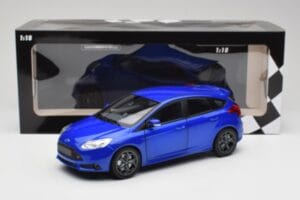 Ford Focus ST Mk2 Blue Metallic Minichamps 1:18 110082001 Metalas - nuotrauka 8 iš 8