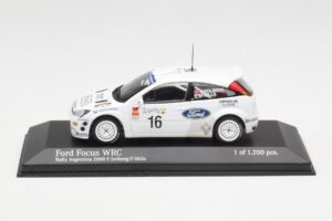 Ford Focus WRC Mk1 #16 P. Solberg / P. Mills Rally Argentina 2000 Minichamps 1:43 430008916 Metalas