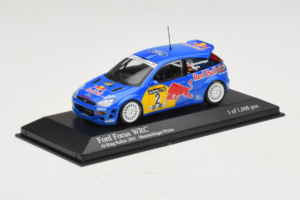 Ford Focus WRC #2 R. Baumgartner / B. Wichs Red Bull Rally Austria 2001 Minichamps 1:43 430008907 Metalas - nuotrauka 2 iš 5