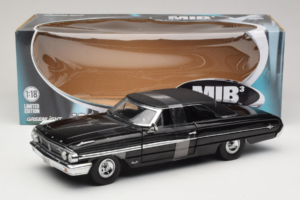 Ford Galaxie 500 Men in Black 3 Movie GreenLight 1:18 015301 Metalas - nuotrauka 6 iš 6