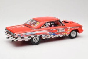 Ford Galaxie 500 Texas Thunder Sun Star 1:18 1471 Metalas - nuotrauka 3 iš 8