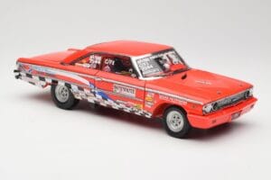 Ford Galaxie 500 Texas Thunder Sun Star 1:18 1471 Metalas - nuotrauka 6 iš 8