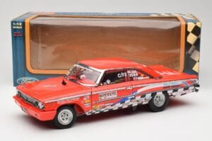 Ford Galaxie 500 Texas Thunder Sun Star 1:18 1471 Metalas - nuotrauka 8 iš 8