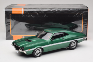 Ford Gran Torino Sport Green Metallic IXO 1:18 18CMC264 Metalas - nuotrauka 6 iš 6