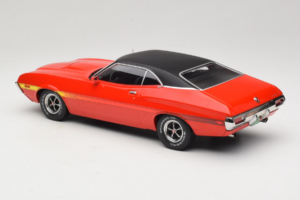 Ford Gran Torino Sport Raudonas IXO 1:18 18CMC263 Metalas - nuotrauka 5 iš 6
