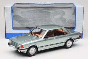 Ford Granada Mk2 2.8 Ghia Light Green Metallic MCG 1:18 MCG18535 Metalas - nuotrauka 6 iš 6