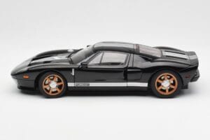 Ford GT Juodas Su Baltomis Juostomis AUTOart 1:18 73023 Metalas - nuotrauka 4 iš 8