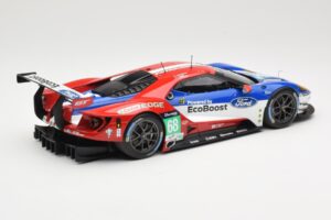 Ford GT GTE #68 D. Muller / J. Hand / S. Bourdais Chip Ganassi Racing LMGTE Pro 24 Hours of Le Mans 2016 Winner Minichamps 1: - nuotrauka 2 iš 6