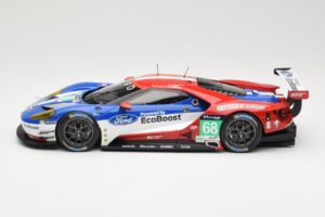 Ford GT GTE #68 D. Muller / J. Hand / S. Bourdais Chip Ganassi Racing LMGTE Pro 24 Hours of Le Mans 2016 Winner Minichamps 1: - nuotrauka 3 iš 6