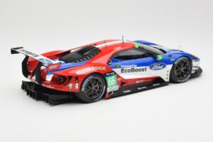 Ford GT GTE Chip Ganassi UK #66 O. Pla / S. Mucke / B. Johnson 24 Hours of Le Mans 2016 Minichamps 1:18 155168666 Metalas - nuotrauka 2 iš 6