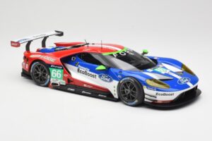 Ford GT GTE Chip Ganassi UK #66 O. Pla / S. Mucke / B. Johnson 24 Hours of Le Mans 2016 Minichamps 1:18 155168666 Metalas - nuotrauka 4 iš 6
