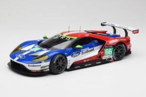 Ford GT GTE Chip Ganassi UK #66 O. Pla / S. Mucke / B. Johnson 24 Hours of Le Mans 2016 Minichamps 1:18 155168666 Metalas